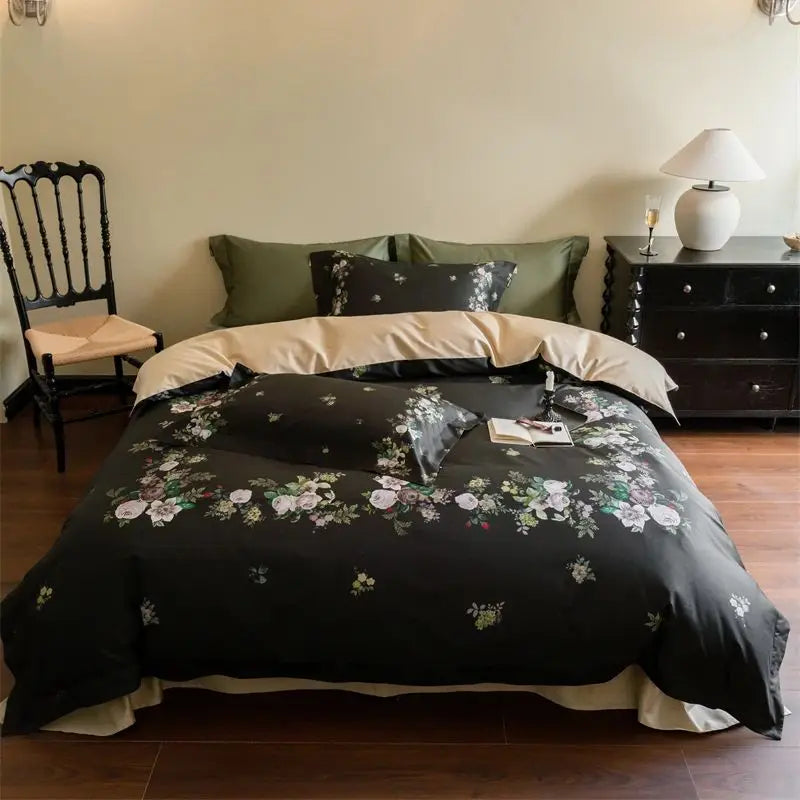 DecorBites™ American Pastoral 1000TC Egyptian Cotton Floral Bedding Set