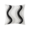 DecorBites™ Daisy Yellow Floral Geometric Pillow Cover - Soft Cozy Embroidery for Living Room