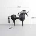 DecorBites™ Abstract Horse Metal Sculpture Decorative Figurine - Home Decoration Accessory