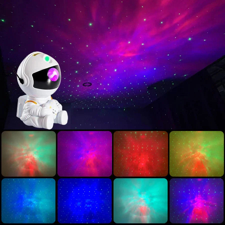 DecorBites™ Galaxy Star Projector Night Light for Bedroom Decor - Kids Birthday Gift