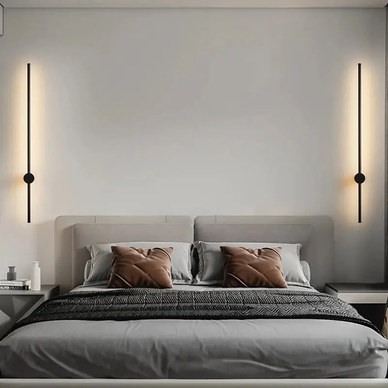 DecorBites™ Creative Staircase Wall Lights: LED Strip Wall Lamp for Living Room