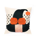 DecorBites™ Halloween Wizard Hat Spider Embroidered Throw Pillow Cover