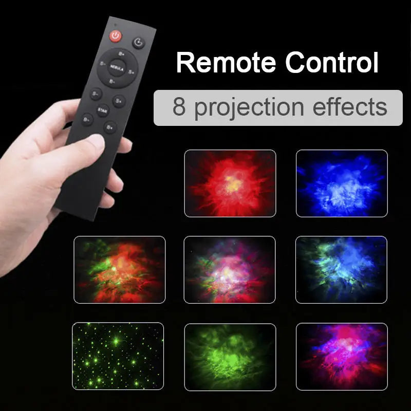 DecorBites™ Astronaut Star Night Light Projector for Kids Bedroom - Starry Galaxy Projection Toy