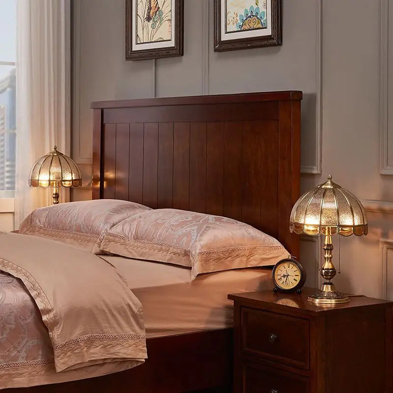 DecorBites™ Luxe Copper Bedroom Desk Lamp Living Room Floor Light LED Study Lighting