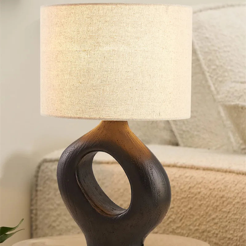 DecorBites™ Japanese Wabi Sabi Floor Lamp E27 for Home Decor, Living Room, Bedroom