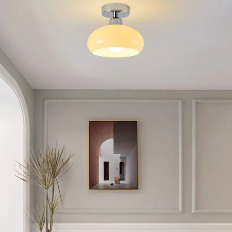DecorBites™ Gold LED Ceiling Light for Home Hotel Bedroom Living Room - Modern Lighting Fixture