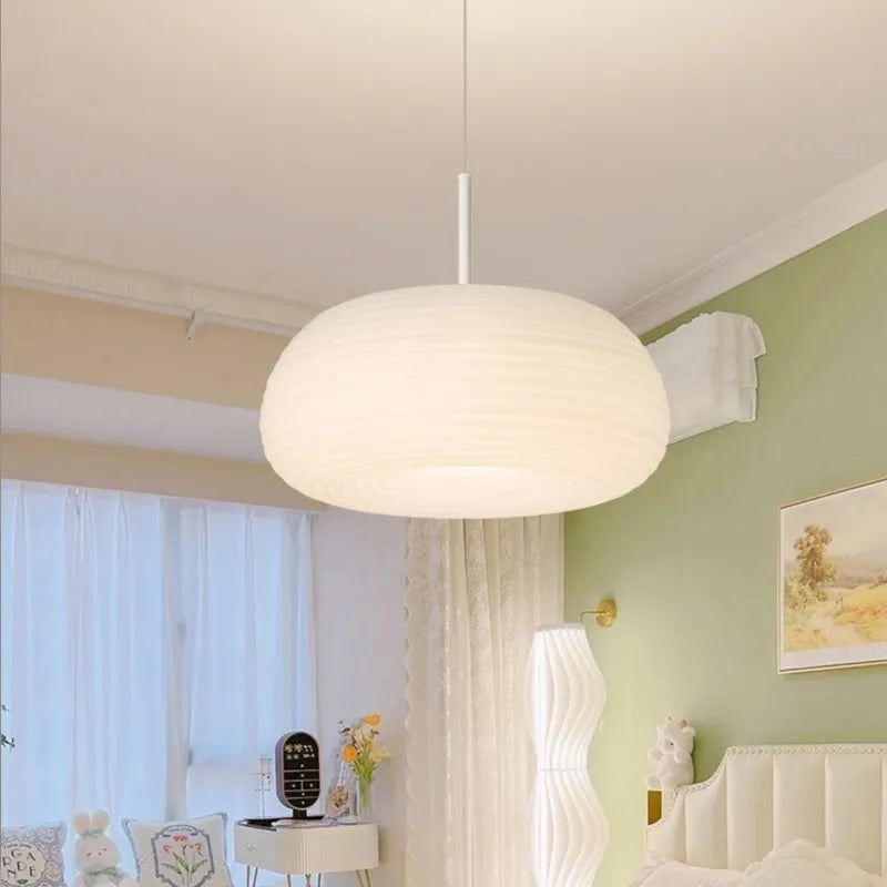 DecorBites™ Cream Apple LED Pendant Light for Cozy Illumination in Home Décor