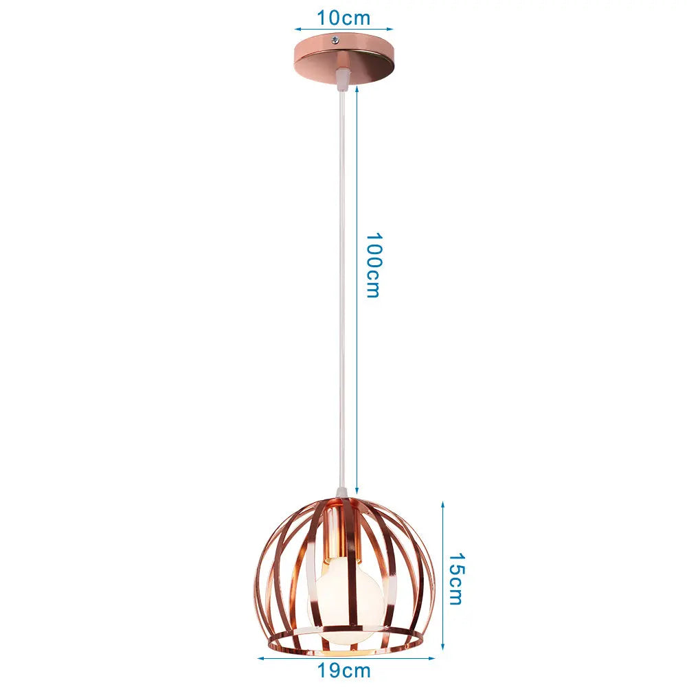 DecorBites™ Industrial Retro Loft LED Pendant Light for Home Living Room Kitchen