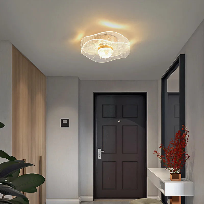 DecorBites™ Gold Acrylic LED Ceiling Light - Modern Nordic Style Lighting for Home Decor
