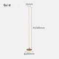 DecorBites™ Gold LED Floor Lamp Minimalist Modern Design for Living Room & Bedroom