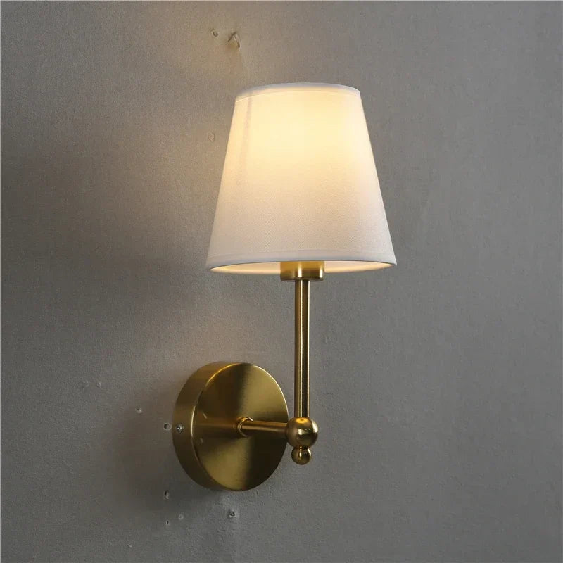 DecorBites™ LED Black & Gold Wall Lamp - Luxury Bedroom Lighting Fixtures