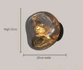 DecorBites™ Lava Glass Wall Lamp: Nordic Design for Home Decor, Living Room, Bedroom
