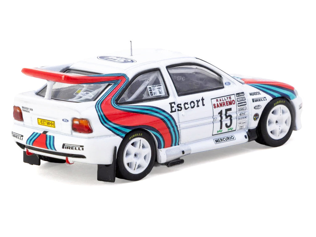 Ford Escort RS Cosworth WRC #15 Malcolm Wilson - Bryan Thomas "Rallye Sanremo" (1994) "Hobby64" Series 1/64 Diecast Model Car by Tarmac Works