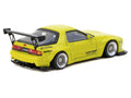 Mazda RX-7 FC3S Pandem Yellow Metallic "Road64" Series 1/64 Diecast Model Car by Tarmac Works