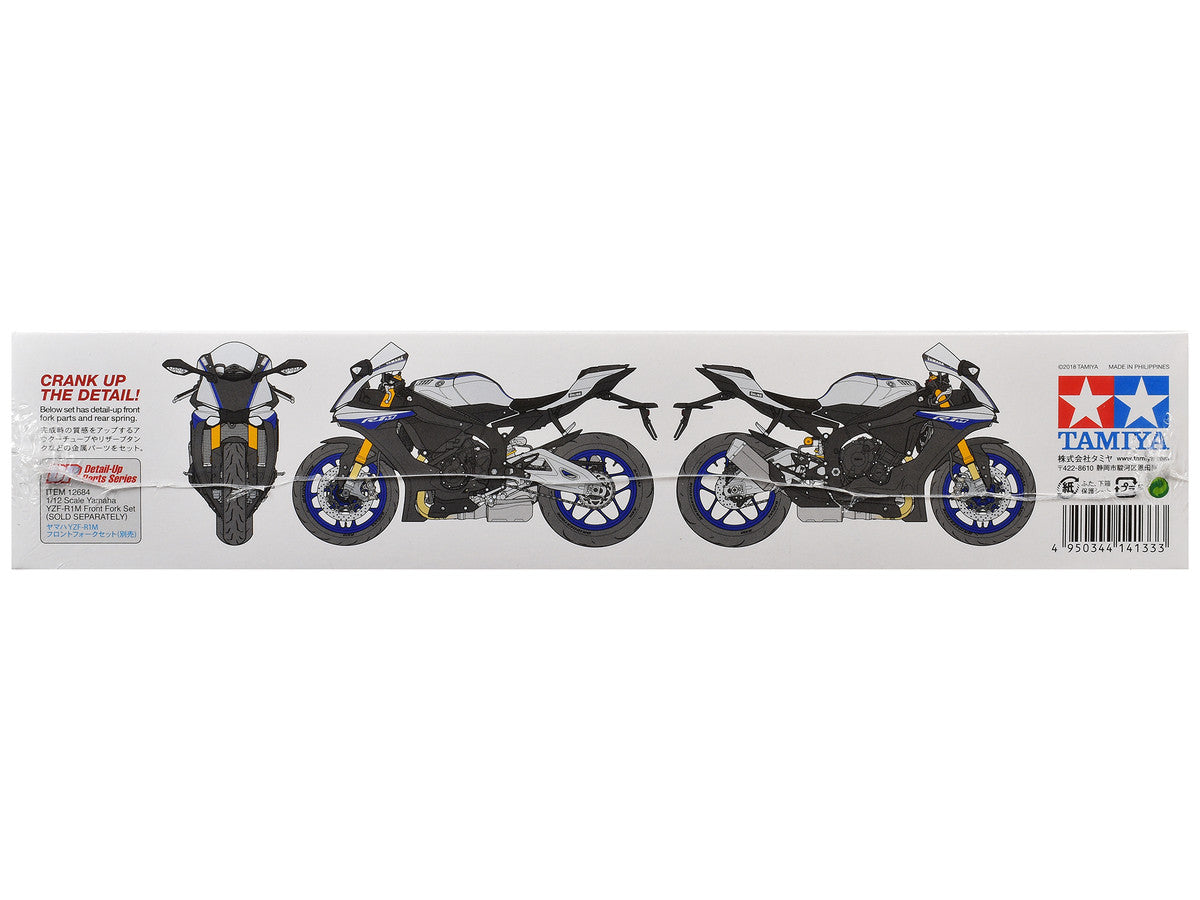 Model Kit Yamaha YZF-R1M Motorcycle 1/12 Scale Model by Tamiya