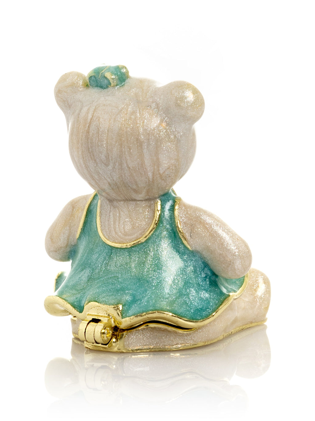 Teddy Bear with Turquoise Dress