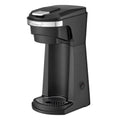 Brentwood K-Cup Single Serve Coffee Maker in Black with Reusable Filter Basket