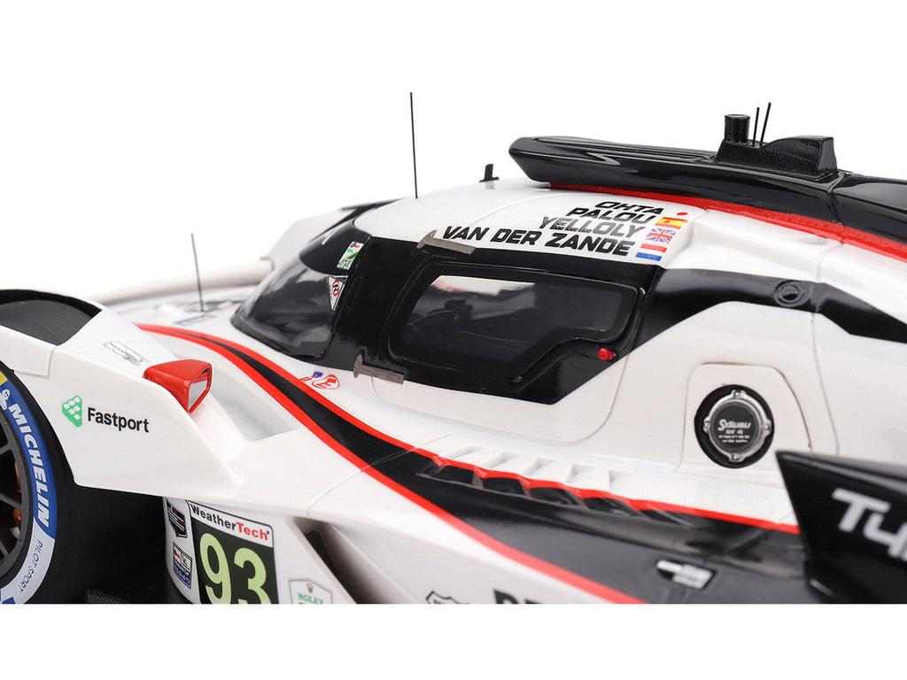 Acura ARX-06 GTP #93 Kakunoshin Ohta - Alex Palou - Renger van der Zande - Nick Yelloly "Acura Meyer Shank Racing with Curb-Agajanian" "24 Hours of Daytona" (2025) 1/18 Model Car by Top Speed