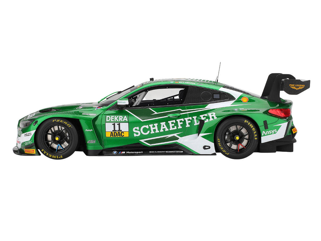 BMW M4 GT3 EVO #11 Marco Wittmann 200th DTM Race "Schubert Motorsport" "Deutsche Tourenwagen Masters - Zandvoort" (2025) 1/18 Model Car by Top Speed