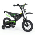 12 Inch Kids Bike Motorcycle-Inspired for Boy Girl Ages 3-4 Years-Black