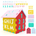 Puzzle Floor Mats with Interlocking Alphabet and Number for Kids