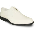 VANGELO Men Dress Shoe TUX-1 Oxford Formal Tuxedo for Prom & Wedding Ivory Patent