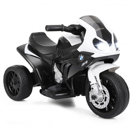 6V Kids 3 Wheels Riding BMW Licensed Electric Motorcycle-Blue