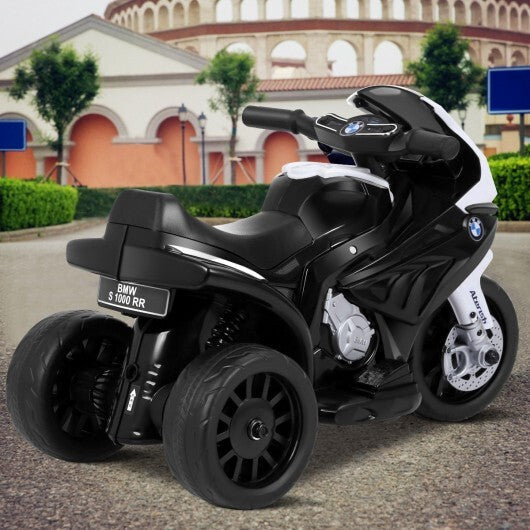 6V Kids 3 Wheels Riding BMW Licensed Electric Motorcycle-Blue