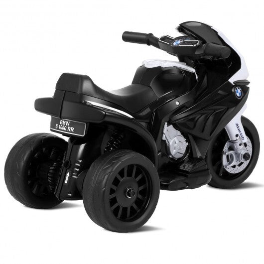 6V Kids 3 Wheels Riding BMW Licensed Electric Motorcycle-Blue