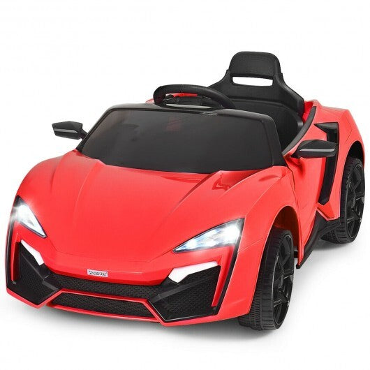 12V 2.4G RC Electric Vehicle with Lights-Pink