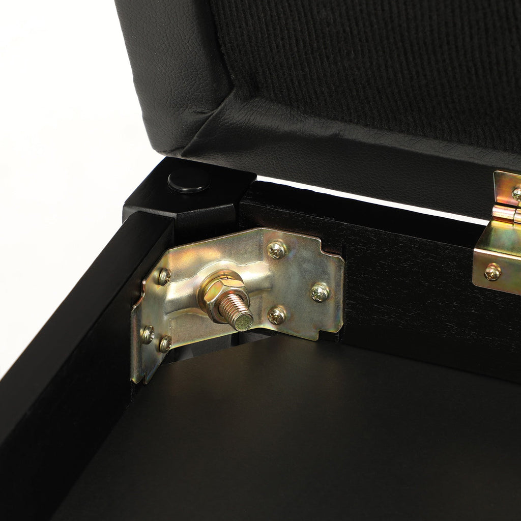 Duet Piano Bench with Padded Cushion and Storage Compartment