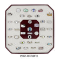 VK925-003-SIZE10 - Assorted 925 Sterling Silver Ring with Assorted  in Assorted