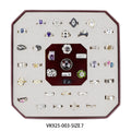 VK925-005-SIZE7 - Assorted 925 Sterling Silver Ring with Assorted  in Assorted