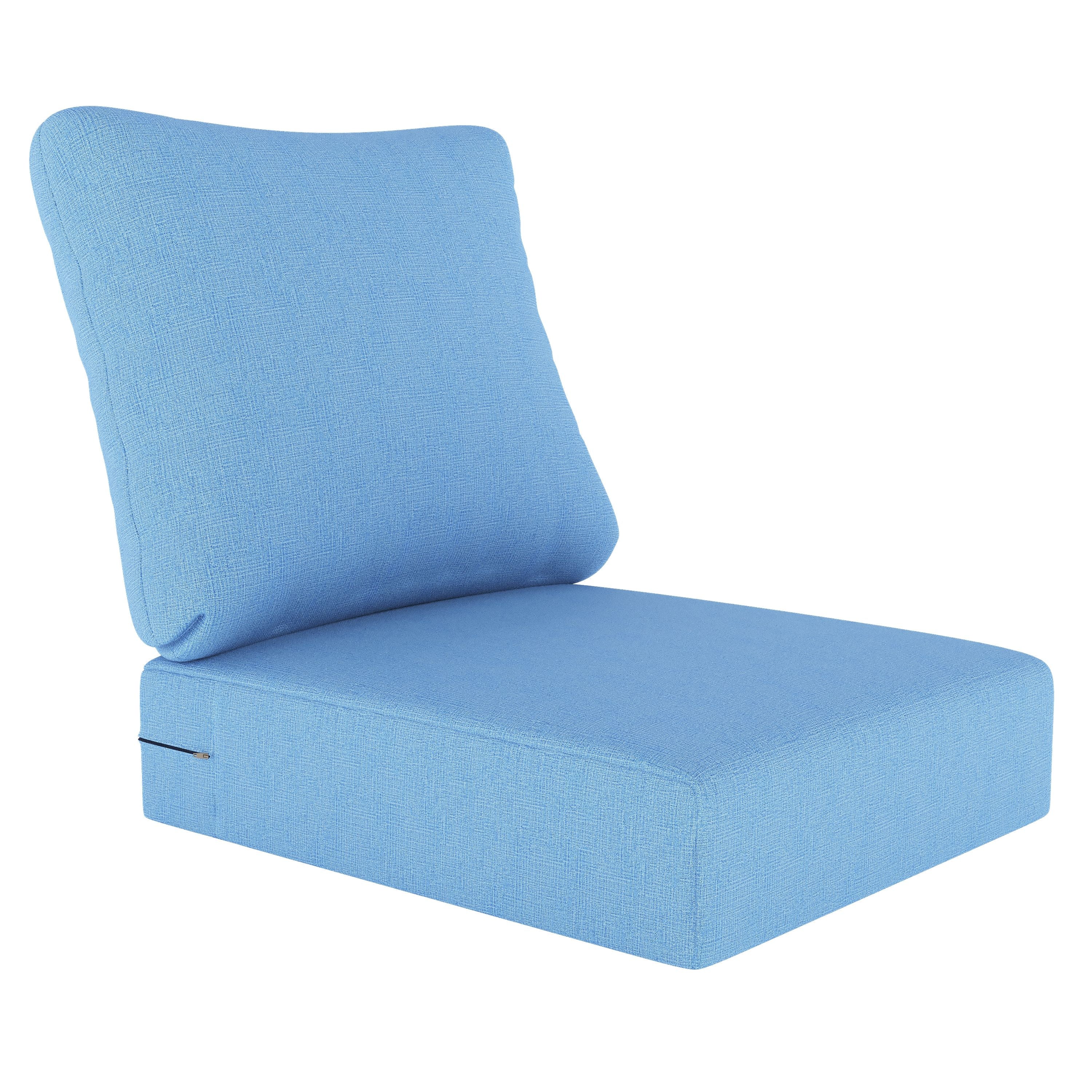 Outdoor-USA Seat and Back/Deep Seating Sofa/Loveseat Middle - Replacement Cushions