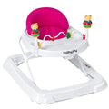 Walker Adjustable Height Removable Toy Wheels Folding Portable Pink