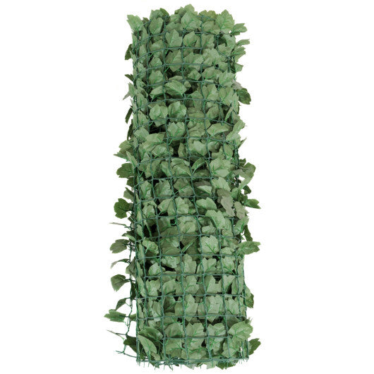 Faux Ivy Leaf Decorative Privacy Fence 59 x 118 Inch