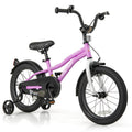 Costway Kids Bike 16-Inch Children Training Bicycle with 2 Brake for 4-7 Years Old