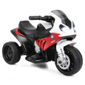 Kids Ride On Motorcycle BMW Licensed 6V Electric 3 Wheels Bicycle Music&Light Red