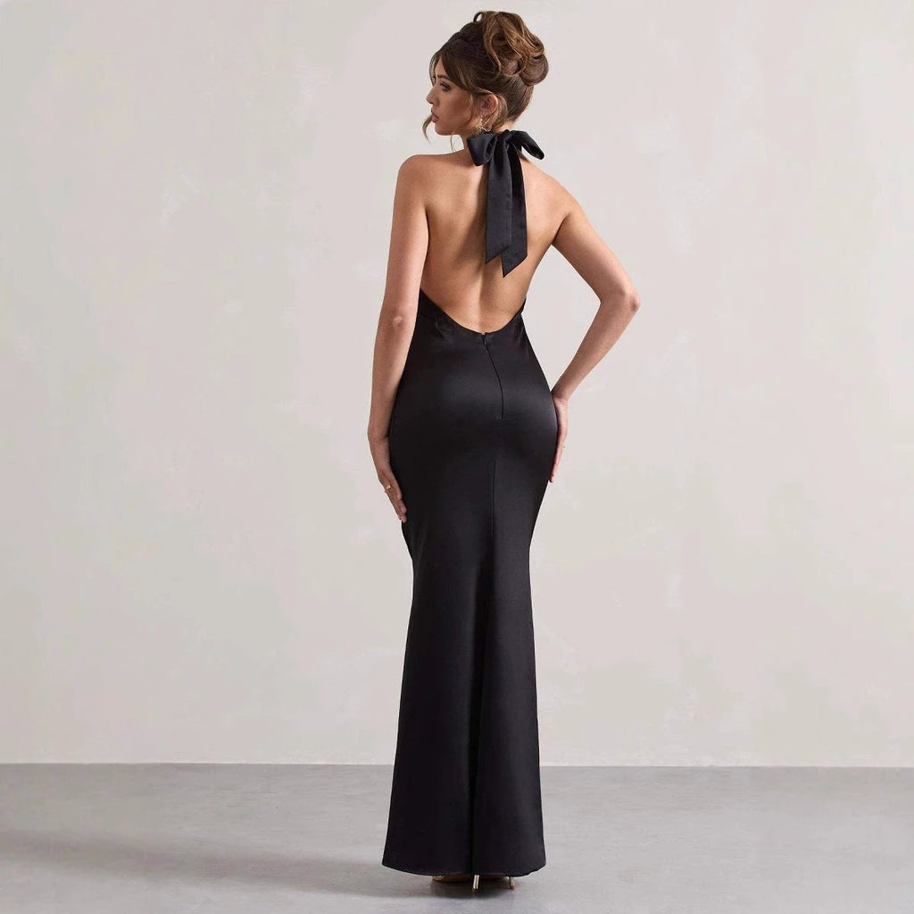 Halter Slim Fit Dress