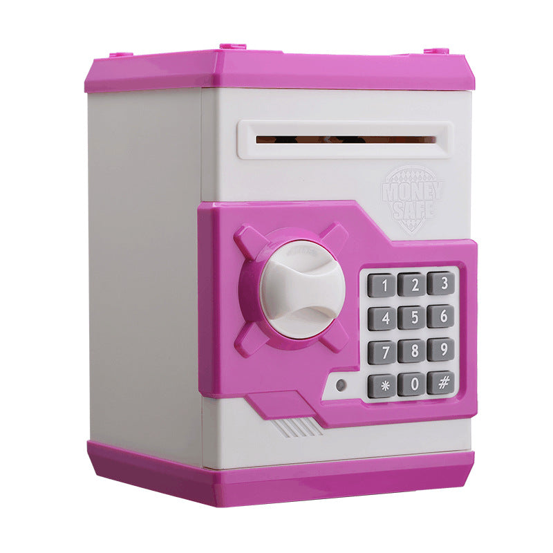 Creative Password safe piggy bank Automatic piggy bank safe ATM children's toys