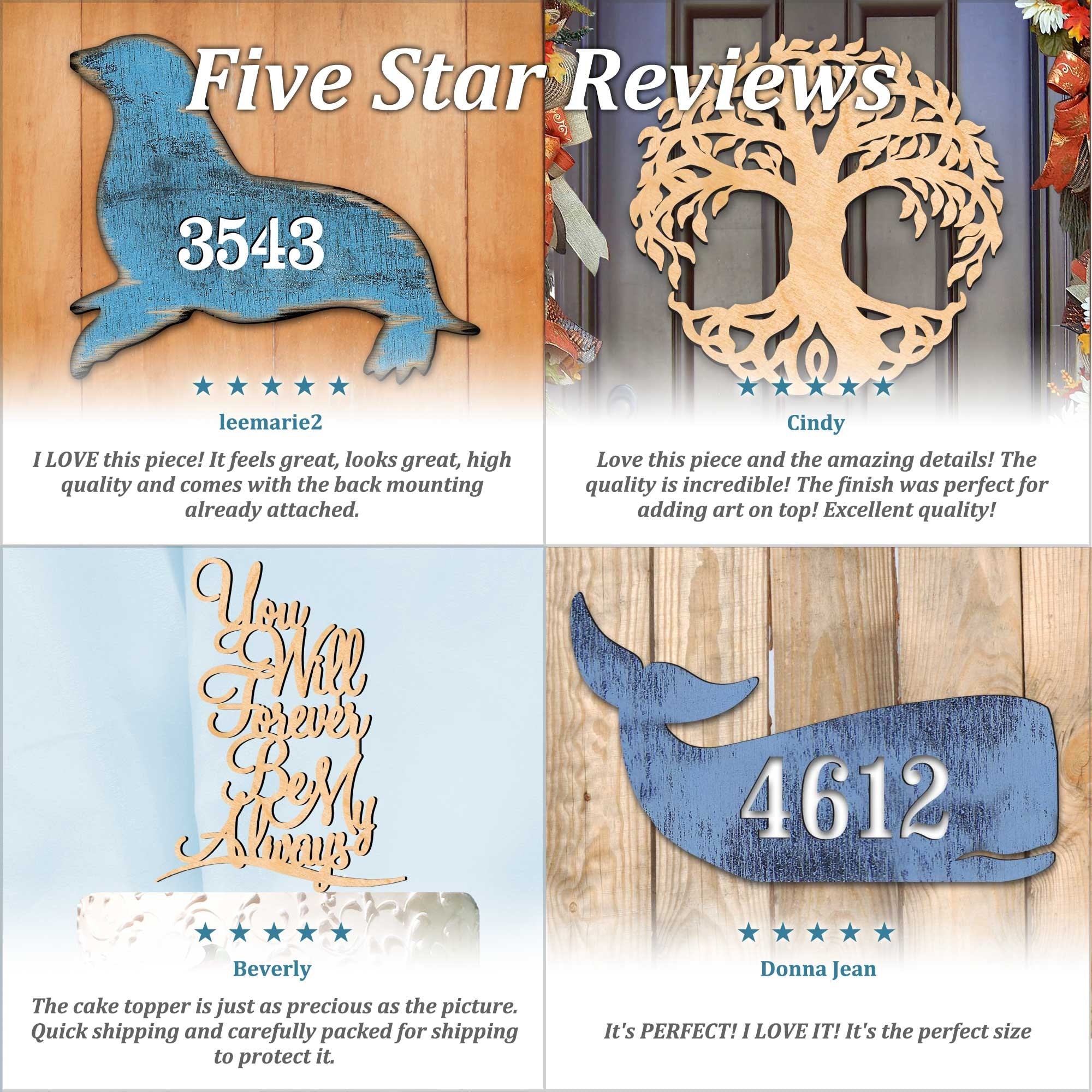 Mother's Day Store SPECIAL ! Natural wood I love you MOM Cake Topper.