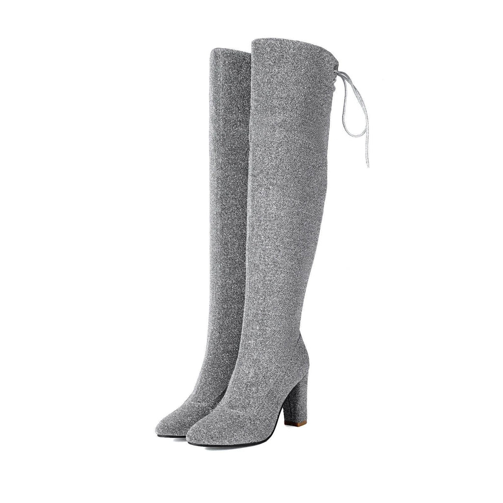 Over-the-knee Nightclub Knight 40-47 Large Size Boots