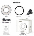 W36 Mobile Phone Fill-in Light Live Broadcast Mini Makeup Mirror Light
