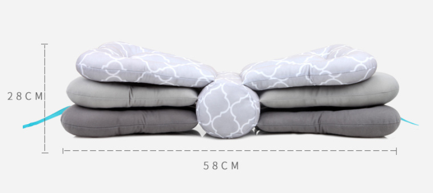Anti-Reflux Mattress with Baby Pillow and Nursing Cushion