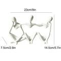 Abstract Friendship Figurine by DecorBites™ - Resin Best Friend Statue for Home Decor
