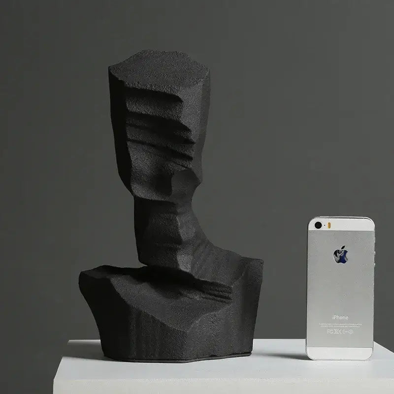 Abstract Resin Decoration DecorBites™ - Elegant Art Sculpture for Office, Living Room & Desktop