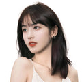 Women's Hand Woven Double Delivery Needle Wig Sheath Real Human Hair Silk Sleeve