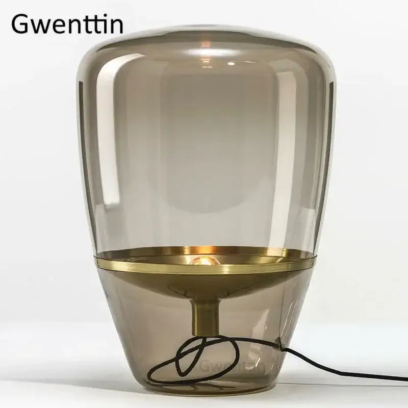 DecorBites™ Glass Balloons LED Table Lamp for Home Decor and Bedroom Lighting