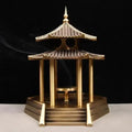 Ancient pavilion bronze brass incense burners living room decor