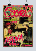Retro anime nana kraft paper posters bedroom wall decor